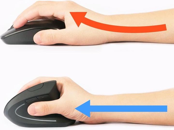 Produktbild equip Ergonomische Maus (Kabellos)