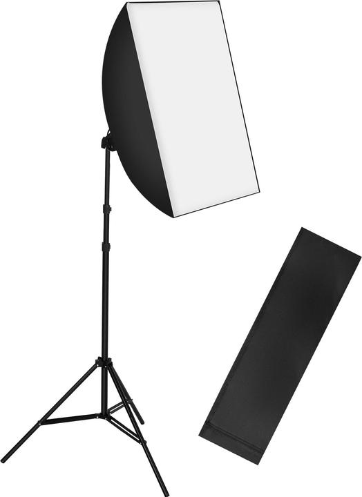Image du produit tectake Éclairage de studio avec boîte à lumière et trépied (éclairage de studio)