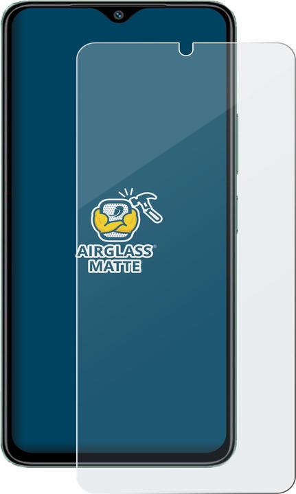 Immagine prodotto BROTECT Pellicola di vetro antiproiettile AirGlass Matt (1 Pezzo/i, Xiaomi Redmi A3)