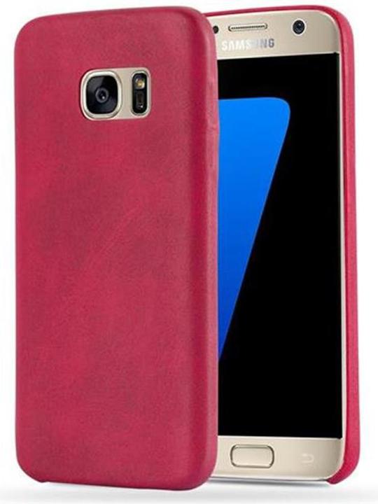 Image du produit Cadorabo Couverture rigide en similicuir avec structure (Samsung Galaxy S7)