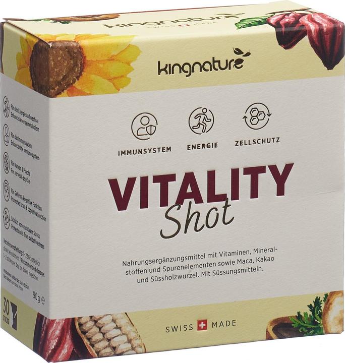Kingnature Vitality Shot (30 Stk) (30 Stück, Pulver, 130 g)