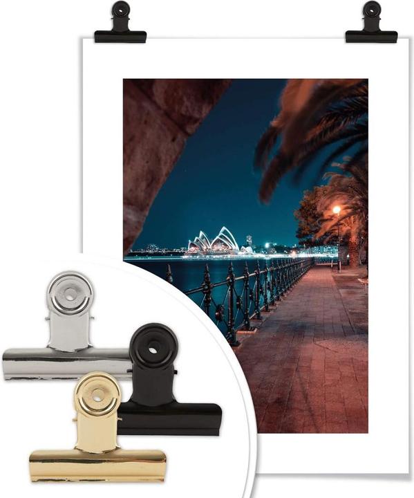 Image du produit Trenddeko Sydney de nuit - La promenade (30 x 40 cm)
