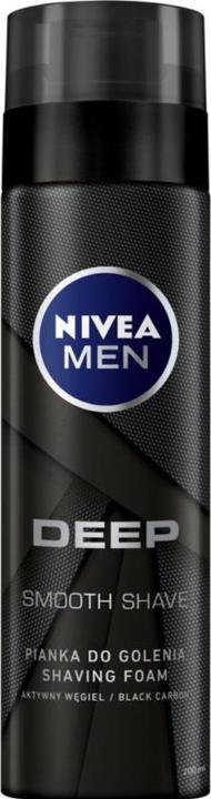 NIVEA Men Deep pianka do golenia 200ml (200 ml, Rasiergel)