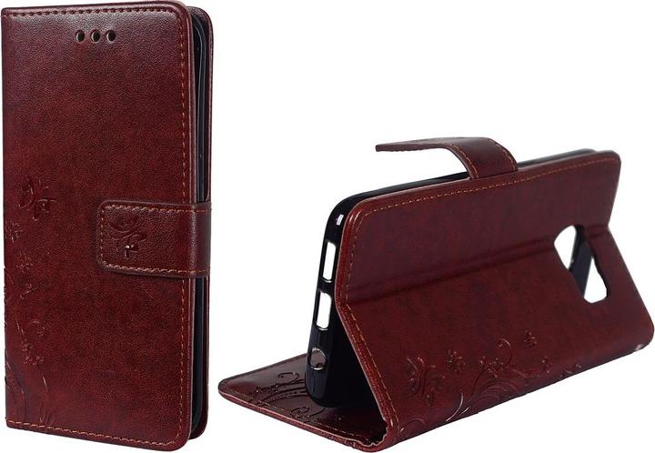 Produktbild König Design Schutz Handy Hülle für Samsung Galaxy S7 Case Cover Tasche Wallet Etui Bumper (Samsung Galaxy S7)