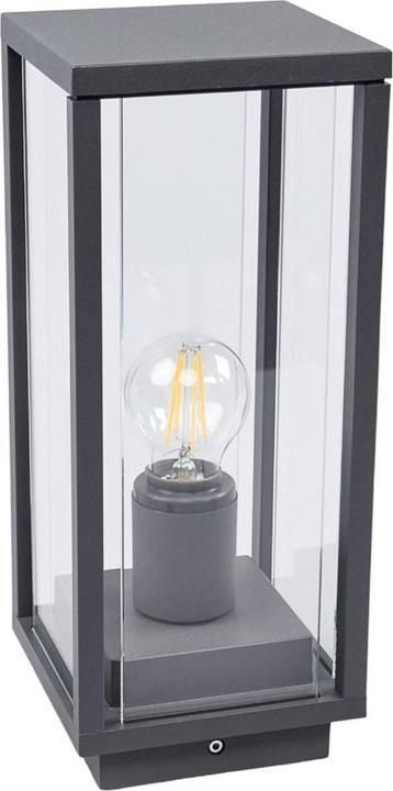 Produktbild Lucande Annalea Aussen Garten Leuchte H35 Dark Grey/Clear (E27, IP54)