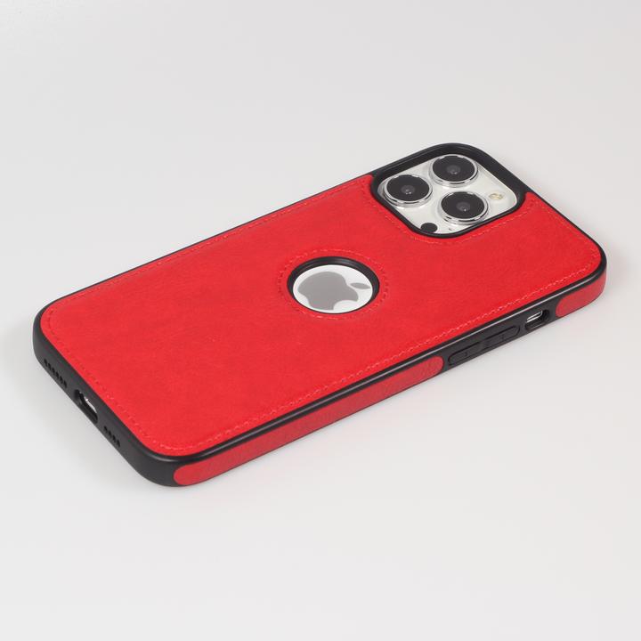 Produktbild PhoneLook Hülle Premium Leder mit Ziernähten und Loch (Apple iPhone 13 Pro Max)