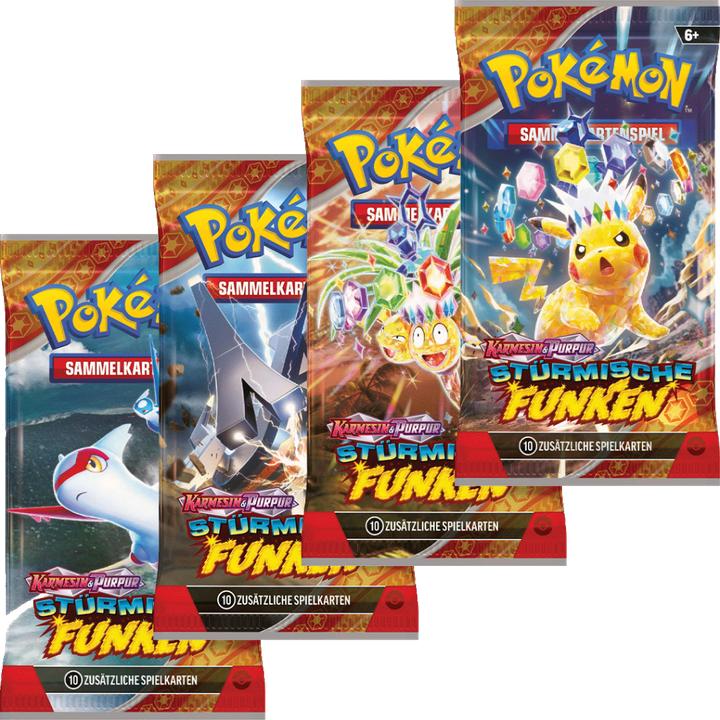 Immagine prodotto Pokémon Stormy Sparks Booster Pack (Tedesco, Pacchetto Booster)