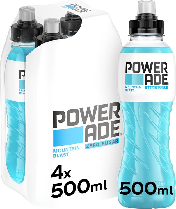 Produktbild Powerade Mountain Blast Zero (Zitrone, 4 x)