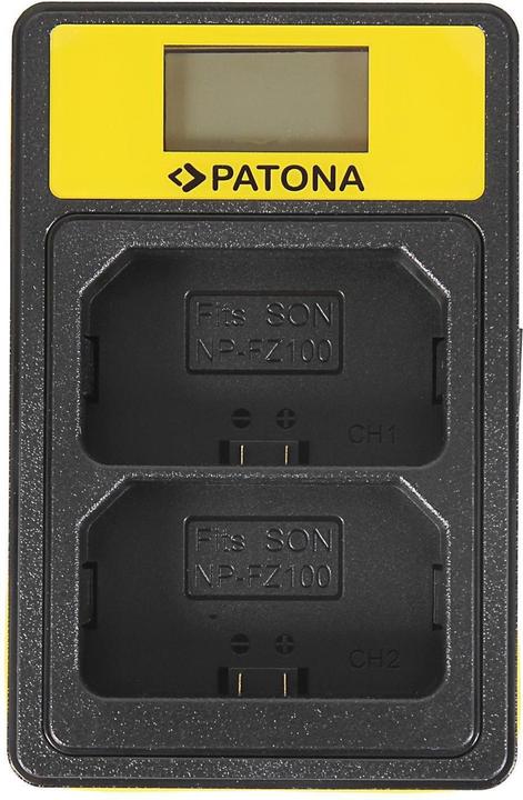 Produktbild Patona Smart Dual LCD USB Sony NP-FZ100 (Kamera Akku Ladegerät)
