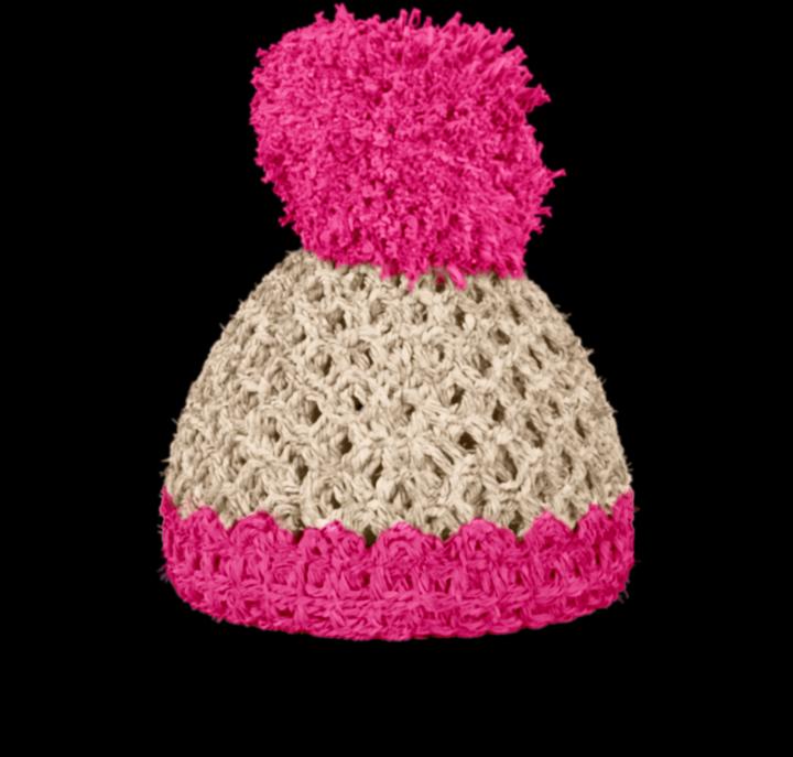 Actual product image 58 Products Egg cup cap ivory / magenta (1 x)