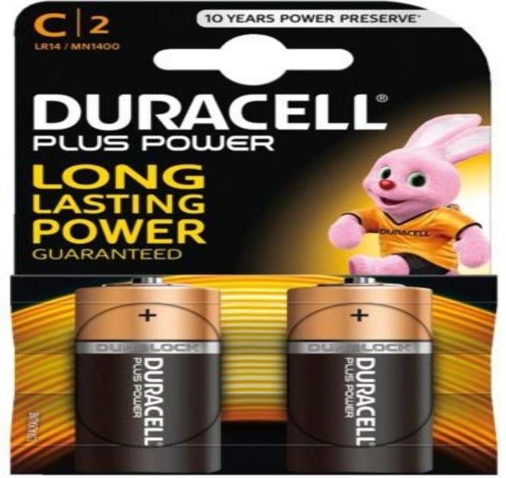 Produktbild Duracell Plus (2 Stk., C, 7750 mAh)