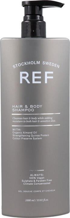 Immagine prodotto Ref. REF Shampoo per capelli e corpo 1000 ml (1000 ml, Shampoo liquido)