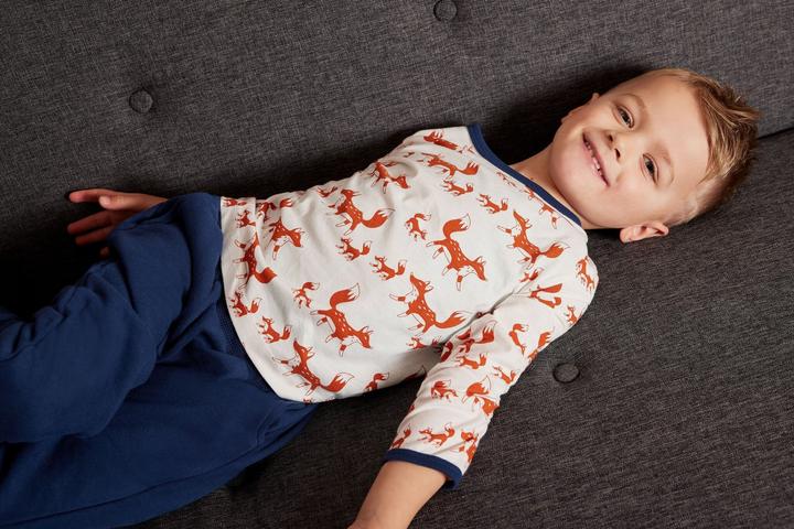 Immagine prodotto loud + proud Camicia Stampa Volpe Terracotta (74)