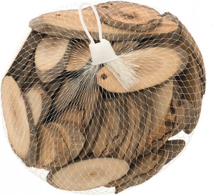 Produktbild Glorex Holzscheiben, oval, 350g sort.