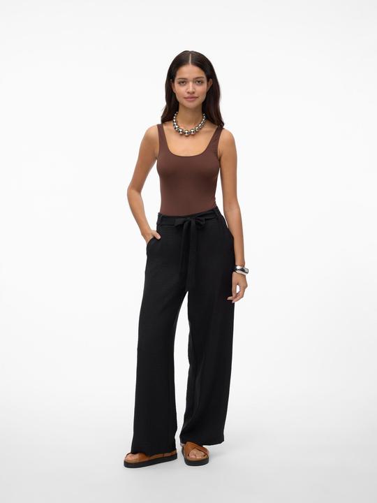 Actual product image Vero Moda VMMELONY Hohe Taille Hose Hose mit weitem Beinschnitt (M)