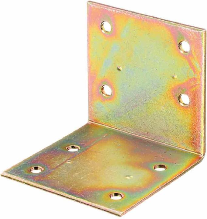 Immagine prodotto Alberts Staffa angolare quadrata 160 x 160 x 30 mm, zincata sendzimir, 1 pz. (Angoli, 10 pz.)