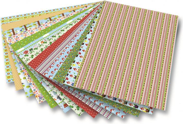 Produktbild Folia Motivblock Garten (260 g/m², 1 x)
