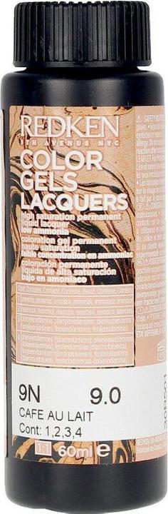Actual product image Redken COLOR GEL LACQUERS #9N-cafe au lait V110 (9N-cafe au lait)