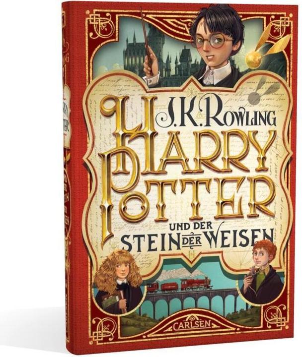 Actual product image Harry Potter - Teil 1: Harry Potter und der Stein der Weisen (German, J.K. Rowling, 2018)
