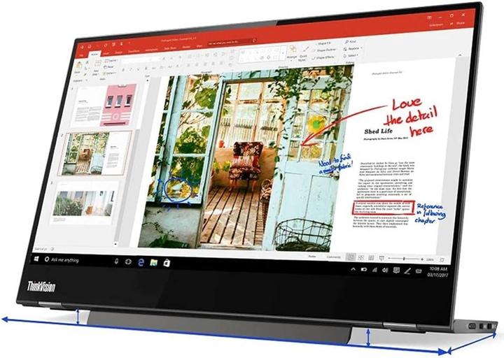 Immagine prodotto Lenovo ThinkVision M14t (1920 x 1080 pixel, 14")