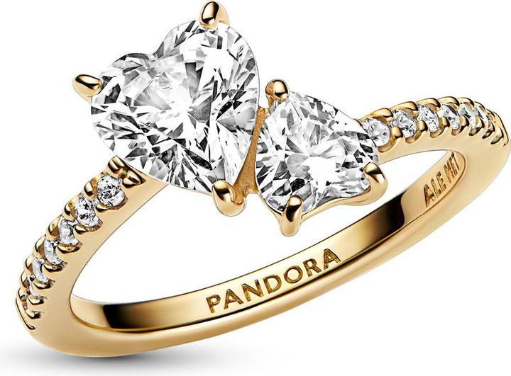 Produktbild Pandora Doppel Herz (58, 585/14 K Gold)