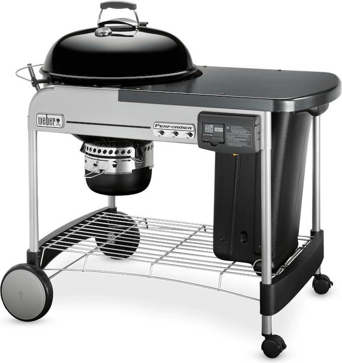 Actual product image Weber Performer Deluxe Black Charcoal Barbecue