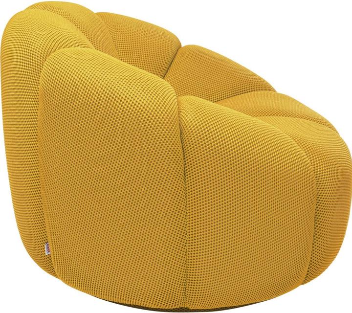 Image du produit Kare Design Fauteuil pivotant Peppo Lounge Jaune