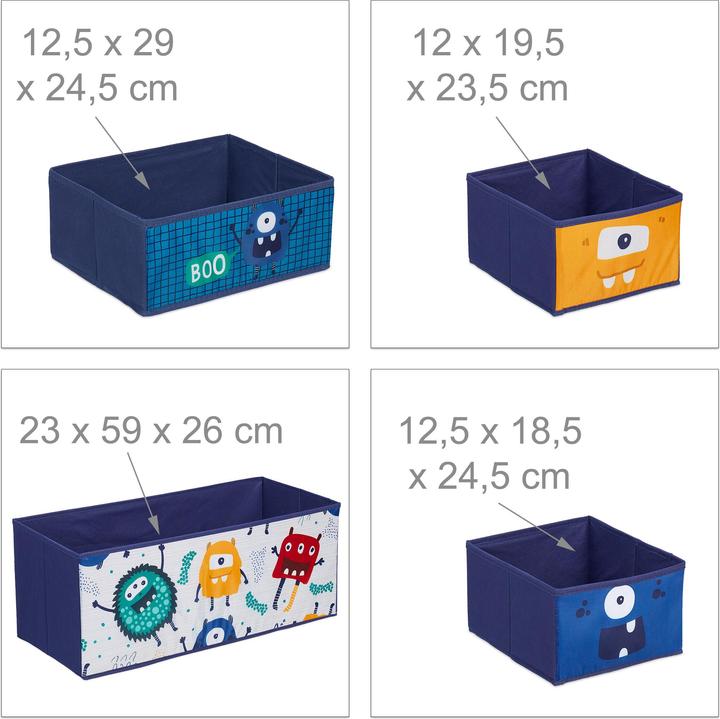 Image du produit Relaxdays Étagère pour enfants
