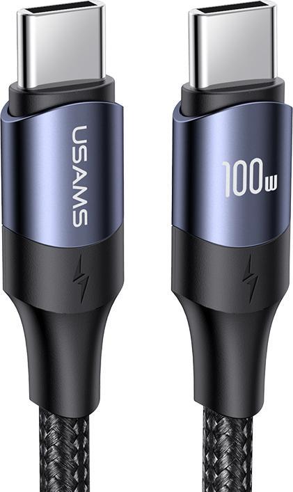 Actual product image Usams USB C — USB C (3 m, USB 2.0, 100 W)