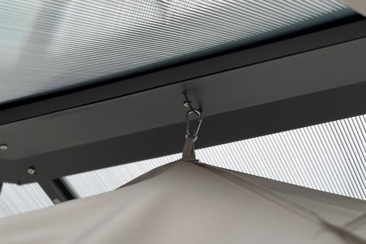 Image du produit Leco Voile de protection solaire pour pavillon professionnel (365 cm, 300 cm)