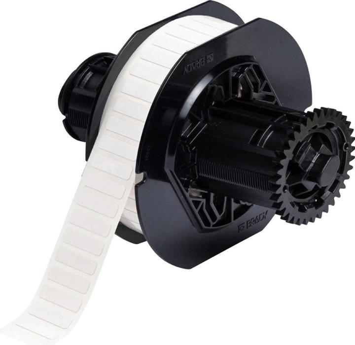 Produktbild Brady B33-49-718, Spannungsableitendes Polyimid, Weiss, 22,86 x 6,35mm, permanent, 1-bahnig (5000 E.)