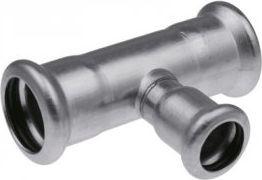 Aalberts VSH Xpress rf tee' 108-54-108 - VSH Xpress rustfri press t-stykke 108-54-108 mm M-Bakke (Connessione a T)