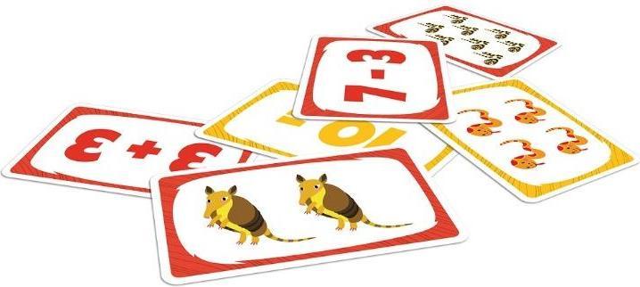 Actual product image ASS Altenburg 22572849 - Adventure school - counting fun, Card game 2+ players, ages 5+ (DE edition) (German)