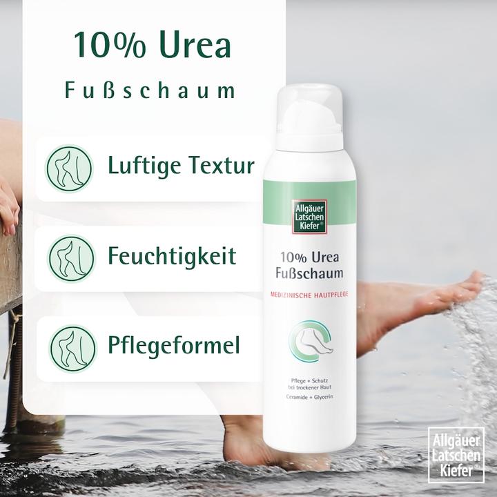 Image du produit Dr. Theiss ALLGÄUER LATSCHENKIEFER 10% Urea Fussschaum, 150 ml Schaum (Bain de pieds, 150 ml)