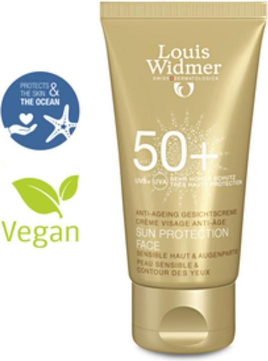 Actual product image Louis Widmer Sun Protection Face (Sun cream face, SPF 50+, 50 ml, 74 g)