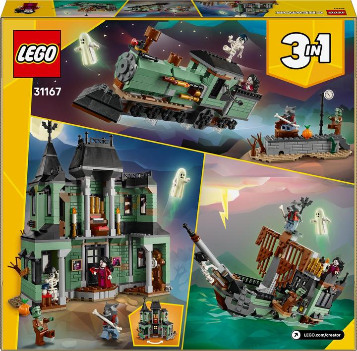 Produktbild LEGO Geisterhaus (31167, LEGO Creator 3-in-1)