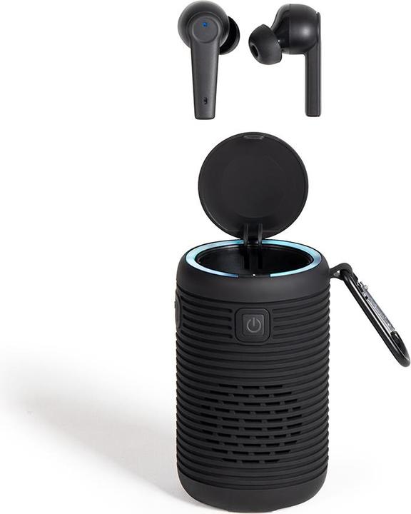 Image du produit Livoo Ecouteurs enceinte 2 en 1 Bluetooth (5 h, Sans fil)
