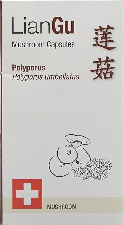Produktbild Lian Polyporus Mushrooms Kaps (60 Stück, Kapseln, 63 g)