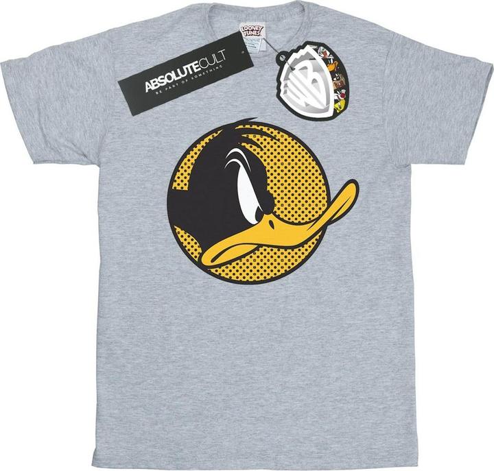 Looney Tunes Daffy Duck Dotted Profile TShirt (M)