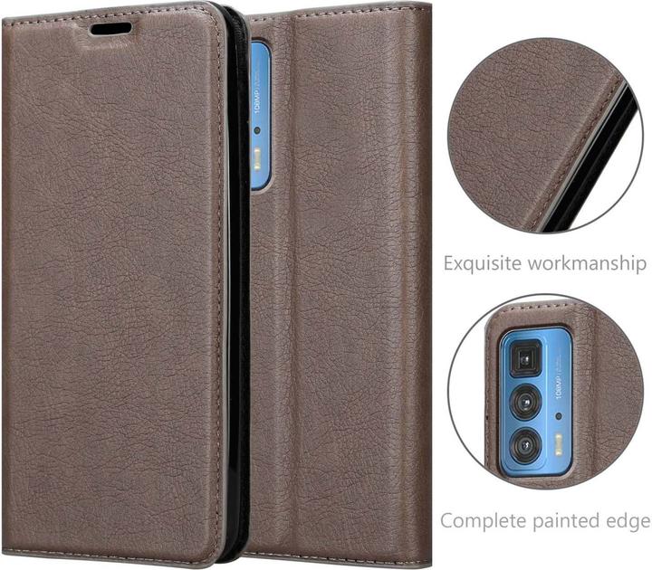 Productafbeelding Cadorabo Hoesje voor Motorola EDGE 20 PRO / EDGE S PRO in Book Invis. Magneetstijl (Motorola Edge 20 Pro, Motorola Edge S Pro)