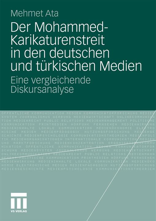Produktbild Der Mohammed-Karikaturenstreit in den deutschen und türkischen Medien (Mehmet Ata, 2011)