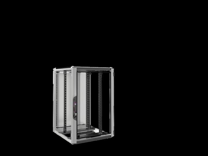Actual product image Rittal VX IT network/server cabinet standard BHT 24U (24 RU, 19 inch rack)