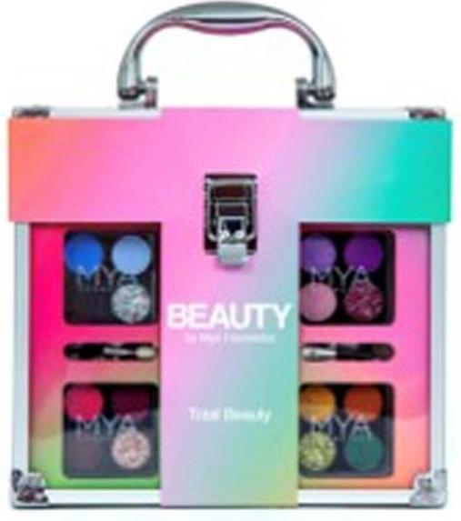 MYA Cosmetics Mya Travel Transparent Maletin 12 Sombras (Make up set)