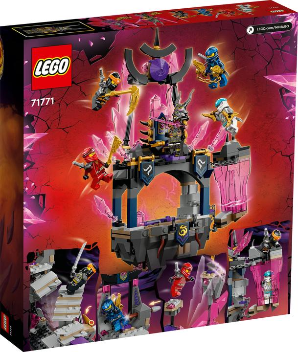 Image du produit LEGO Le temple du roi de cristal (71771, LEGO Ninjago)