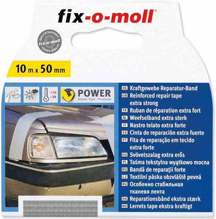 Fix-o-moll Power-Band silber,10 m 50 mm Premium (90 mm)