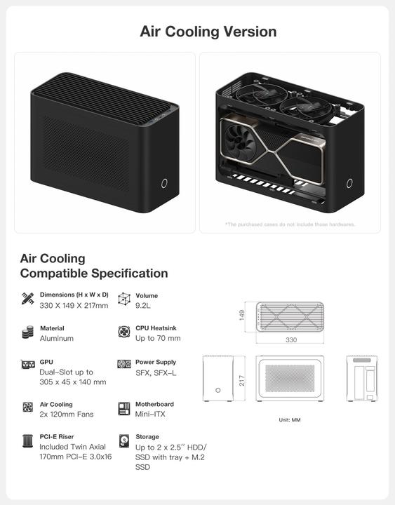 Actual product image Iqunix ZX-1 (Mini-ITX)