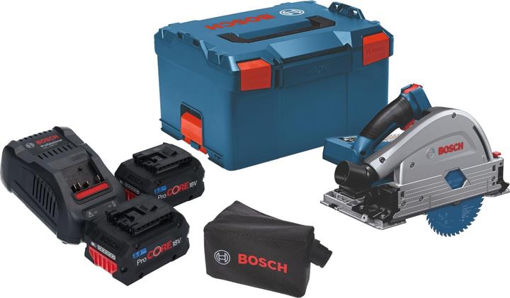 Bosch Professional Bosch GKT 18V-52 GC Professional cordless plunge-cut saw 18 V 140 mm BITURBO Brushless + 2x ProCore