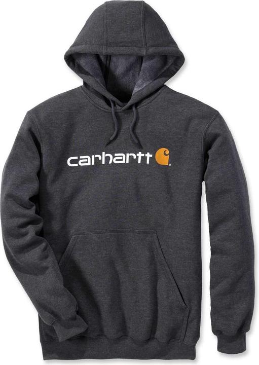 Actual product image Carhartt Sweatshirt size XL Signature Logo,carbon heather (XL)
