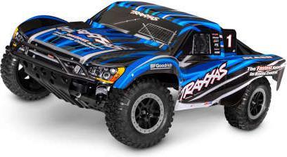 Traxxas SC.TRUCK SLASH HD 1:10 2WD EP RTR BLUE w/USB-C Charger & Battery (RTR pronto all'uso)