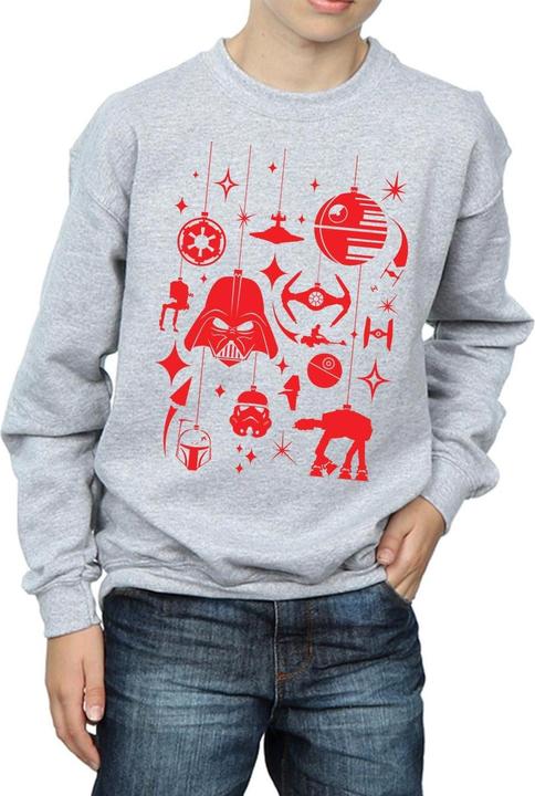 Produktbild Star Wars Christmas Decorations Sweatshirt Jungen (140, 146)